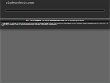 Tablet Screenshot of p2pdownloads.com